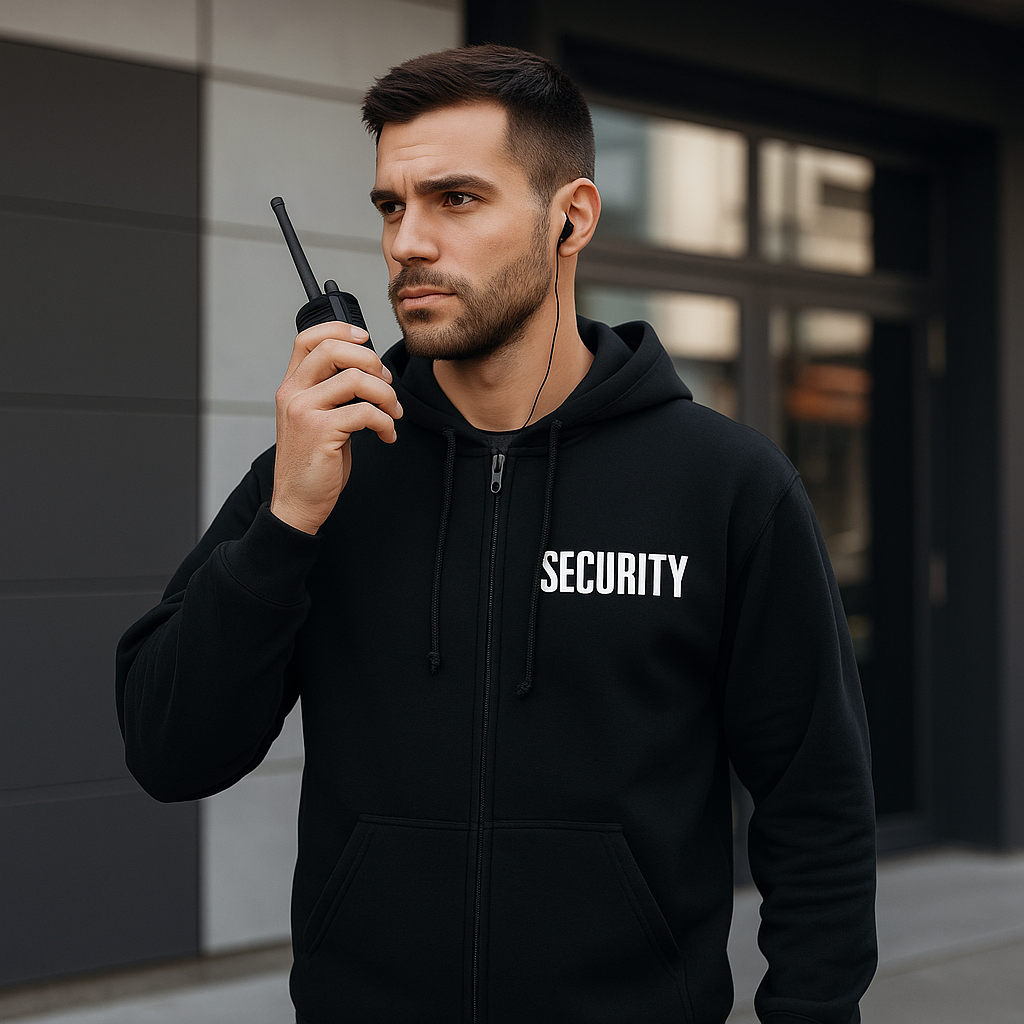 Security Full-Zip Hoodie β Heavyweight Workwear Zip Hoodie