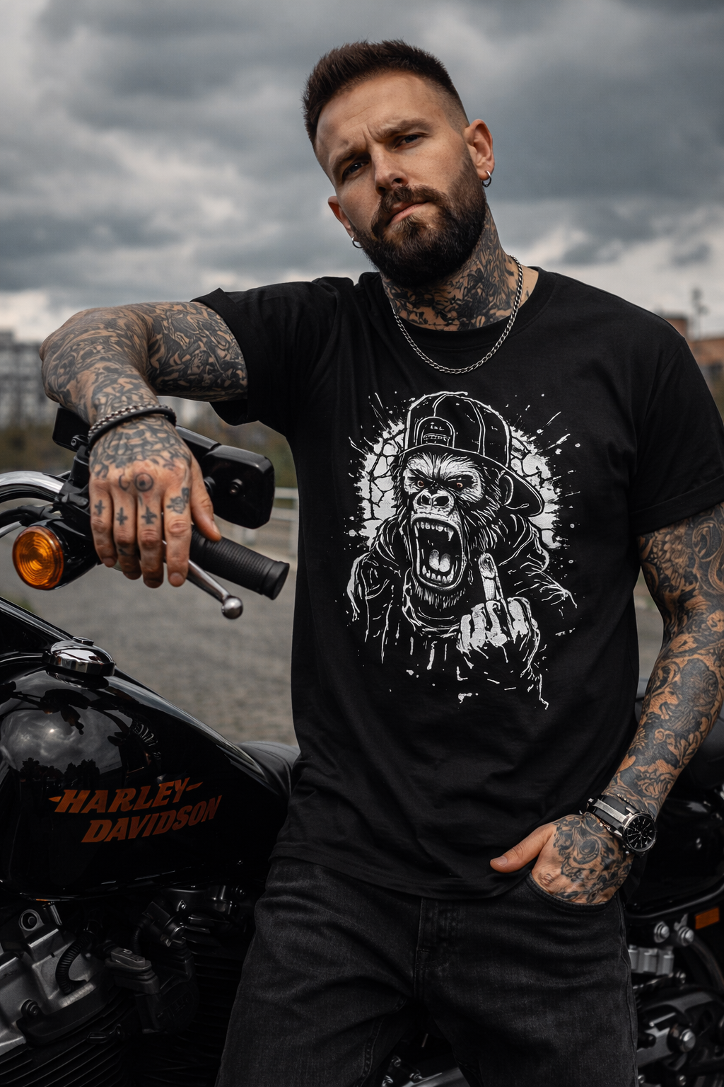 GORILLA STATE – Street Rebel Graphic Tee