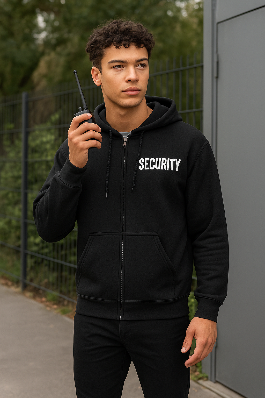 Security Full-Zip Hoodie – Heavyweight Workwear Zip Hoodie
