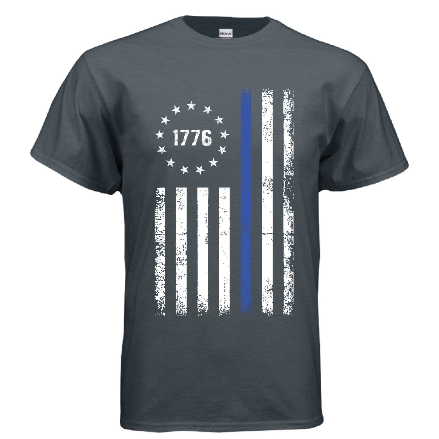 Heather Navy - FRONT